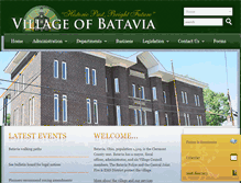 Tablet Screenshot of bataviavillage.org